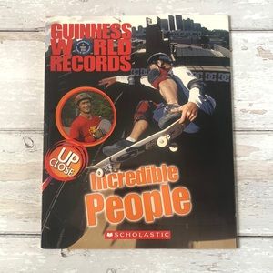 Guinness World Records Incredible People Nonfiction Kids Book Scholastic NEW